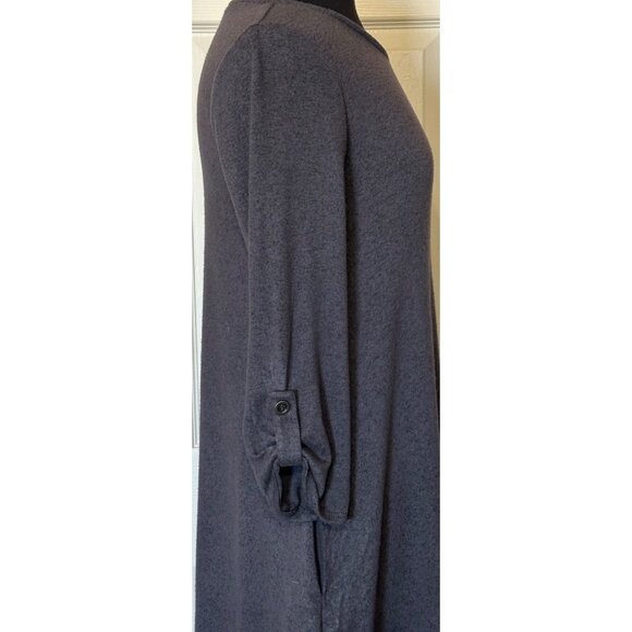 APT. 9 Mini Shift Dress Charcoal Gray Rayon Polyester Blend Women's Size SMALL - Picture 15 of 16